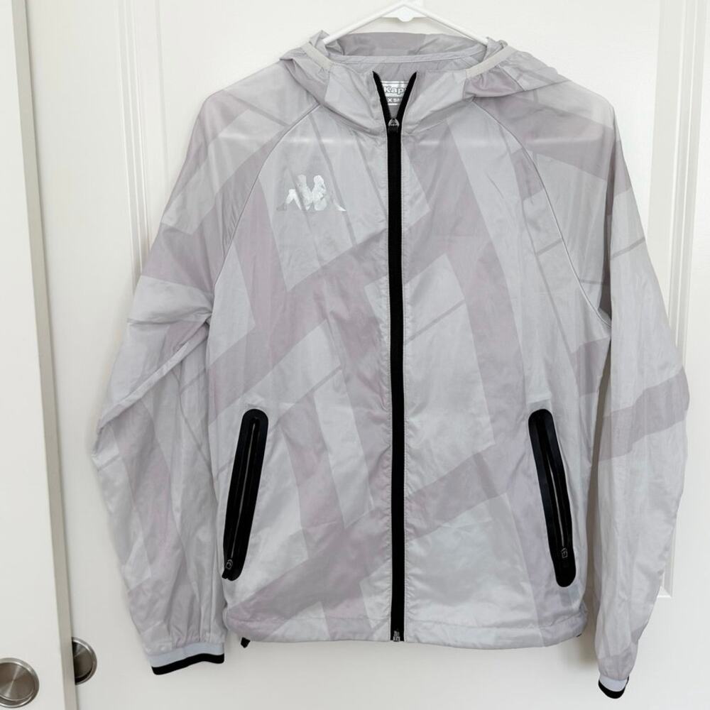 Kappa Kombat Bimy Zip Front Lightweight Polyester Windbreaker XS